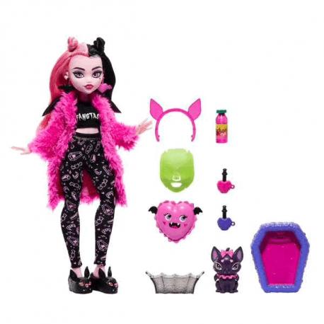 COFFRET POUPEE SOIREE PYJAMA DRACULAURA - MONSTER HIGH