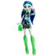 POUPEE GHOULIA YELPS ET SON CASIER SECRET - NEON FRIGHTS - MONSTER HIGH