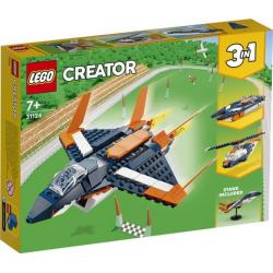 31126 LEGO - L'AVION SUPERSONIQUE