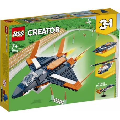 31126 LEGO - L'AVION SUPERSONIQUE