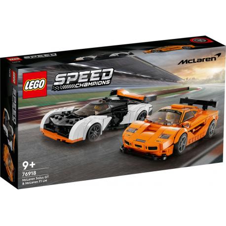 76918 LEGO - MCLAREN SOLUS GT ET MC LAREN F1 LM