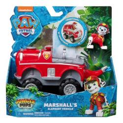 VEHICULE ET FIGURINE MARCUS JUNGLE PUPS - LA PAT' PATROUILLE