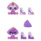 POUPEE VIOLET RAINBOW HIGH AVEC LICORNE ET SLIME