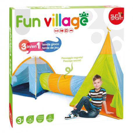 TENTE 3 EN 1 - FUN VILLAGE