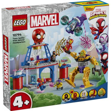 10794 LEGO - LE QG DES LANCEURS DE TOILE DE L’EQUIPE SPIDEY