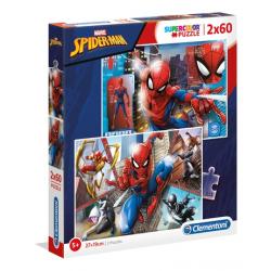 PUZZLE 2X60P - SPIDER-MAN