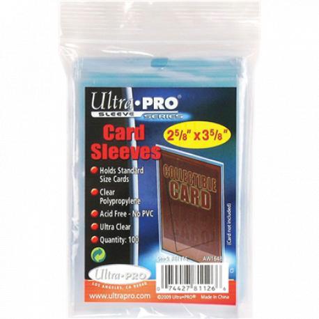 ULTRA PRO - 100 SLEEVES STANDARD SOFT TRANSPARENT