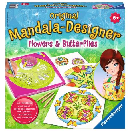 MANDALA MIDI FLOWERS AND BUTTERFLIES