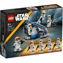 75359 LEGO - PACK DE COMBAT DES CLONE TROOPERS DE LA 332E COMPAGNIE D'AHSOKA 