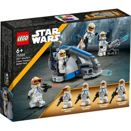 75359 LEGO - PACK DE COMBAT DES CLONE TROOPERS DE LA 332E COMPAGNIE D'AHSOKA 