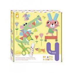 COFFRET DECOUPAGE ET COLLAGE - 4 ANS