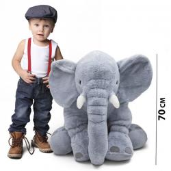 PELUCHE ELEPHANT 70CM