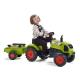 TRACTEUR CLAAS + REMORQUE