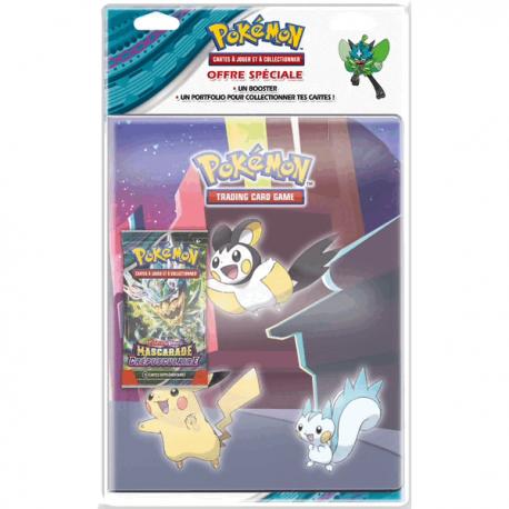 CAHIER ET BOOSTER POKEMON - MASCARADE CREPUSCULAIRE - ÉCARLATE ET VIOLET 6