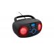 LECTEUR CD/USB PORTABLE LUMINEUX NOIR