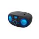 LECTEUR CD/USB PORTABLE LUMINEUX NOIR