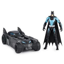 PACK BATMOBILE + FIGURINE BATMAN 30 CM 