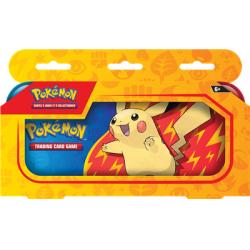 POKEMON - PACK 2 BOOSTERS + 1 PLUMIER EN METAL