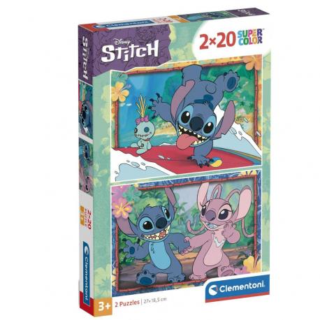 STITCH - PUZZLE 2X20 PIECES