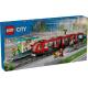 60423 LEGO - LE TRAMWAY ET LA STATION DU CENTRE-VILLE