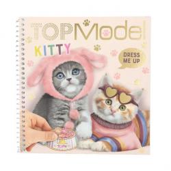 TOPMODEL DRESS ME UP ALBUM AUTOCOLLANTS KITTY