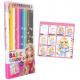 TOPMODEL SET DE CRAYONS DE COULEUR BASIC 12 COULEURS