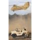 AVION MILITAIRE SONS ET LUMIERES - 2 VEHICULES ET FIGURINE SOLDAT