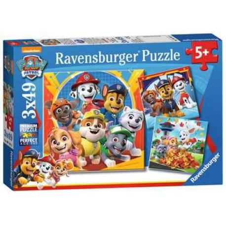 PUZZLE 3X49 PCS - PRETS A SECOURIR