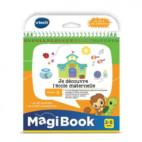 MAGIBOOK - JE DECOUVRE L'ECOLE MATERNELLE