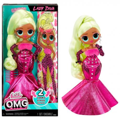 POUPEE LOL SURPRISE OMG LADY DIVA 25CM