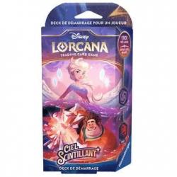 DISNEY LORCANA CHAPITRE 5 - DECK DE DEMARRAGE - CIEL SCINTILLANT - ELSA ET RALPH