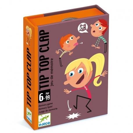 TIP TOP CLAP - JEU DE CARTES - DJECO