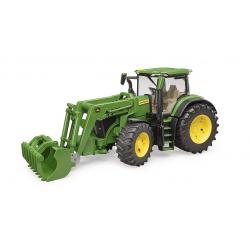 TRACTEUR JOHN DEERE 7R 350 AVEC FOURCHE - BRUDER