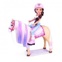 POUPEE NANCY ET SON CHEVAL