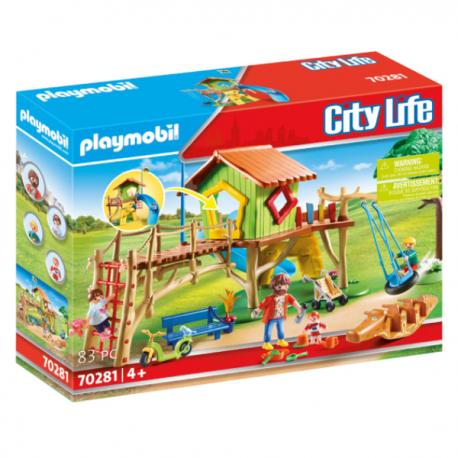 70281 - PLAYMOBIL PARC DE JEUX ET ENFANTS