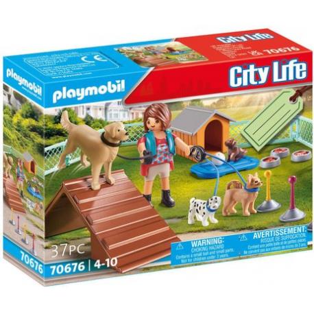 70676 PLAYMOBIL - SET CADEAU EDUCATRICE ET CHIENS 