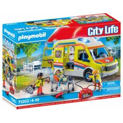 71202 PLAYMOBIL - AMBULANCE AVEC EFFETS LUMINEUX ET SONORE