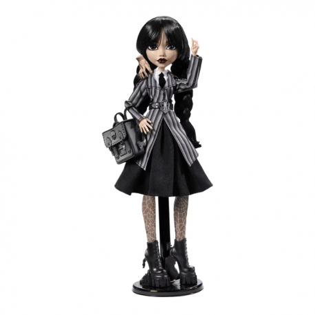 POUPEE MERCREDI ADDAMS EN UNIFORME - MONSTER HIGH