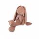 GRANDE PELUCHE LAPIN LAPINOO TERRACOTTA - 80 CM