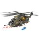 HELICOPTERE MILITAIRE AVEC 2 FIGURINES SOLDAT ET JEEP