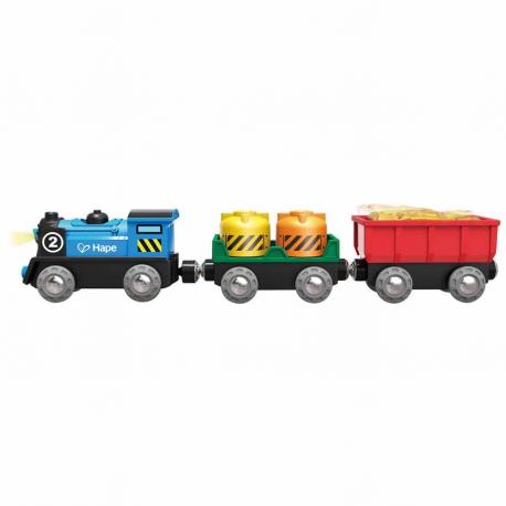 TRAIN DE MARCHANDISES A PILES - HAPE