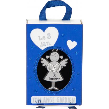 PENDENTIF ANGE GARDIEN - 03 JANVIER