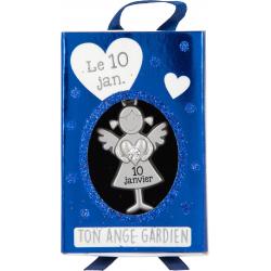 PENDENTIF ANGE GARDIEN - 10 JANVIER