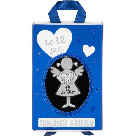 PENDENTIF ANGE GARDIEN - 12 JANVIER