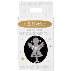 PENDENTIF ANGE GARDIEN - 02 FEVRIER