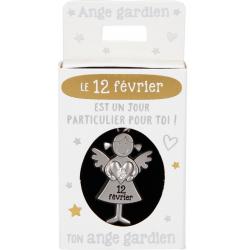 PENDENTIF ANGE GARDIEN - 12 FEVRIER