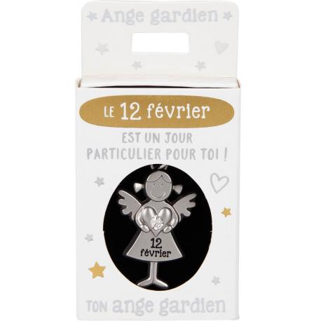 PENDENTIF ANGE GARDIEN - 12 FEVRIER